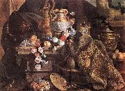 MONNOYER, Jean-Baptiste Still-Life of Flowers and Fruits Germany oil painting reproduction